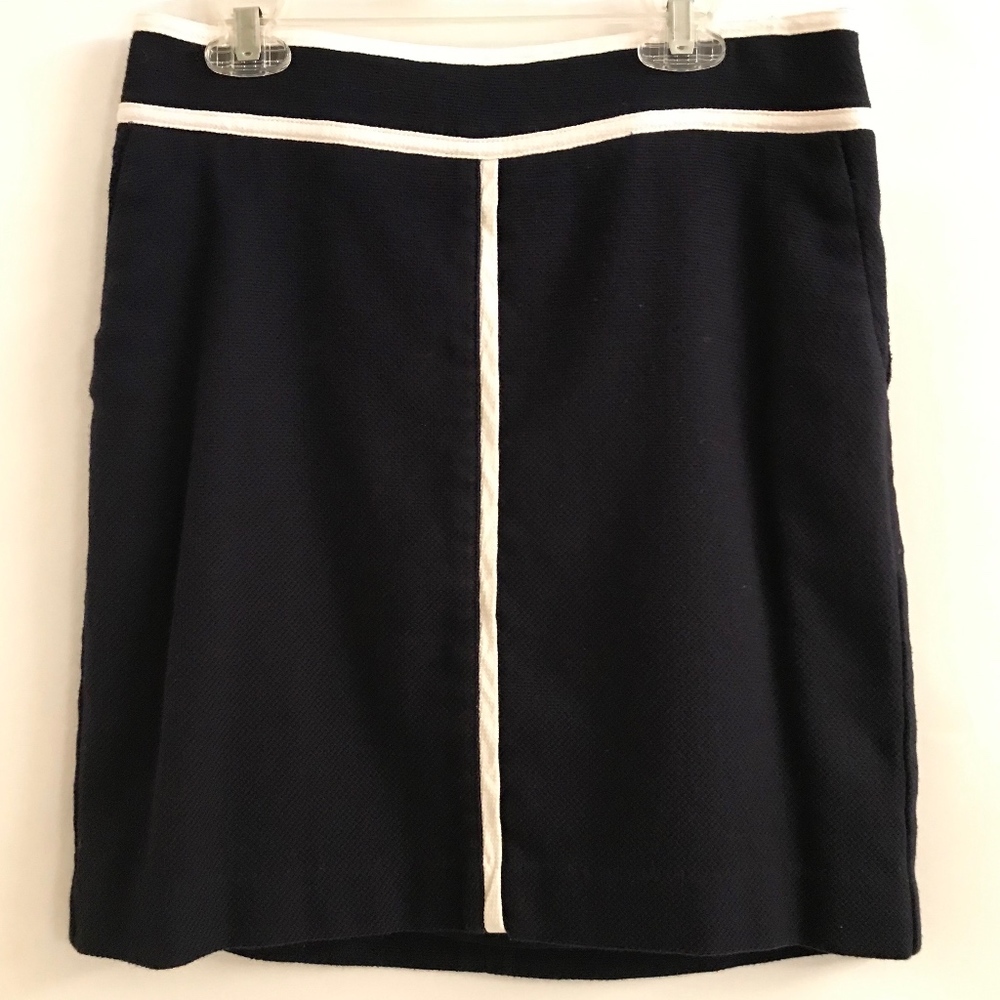 Ann Taylor navy skirt